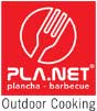 pack Plancha CHEF 80 Lisse + Chariot Ferme + Couvercle + Housse PLANET garantie