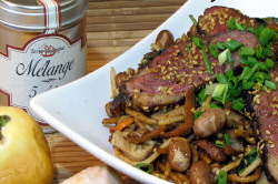 Recette Les vermicelles de riz Façon « maa tinito ».